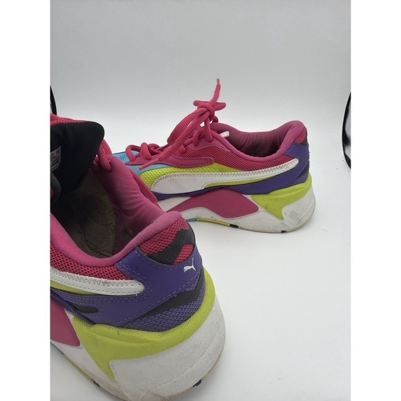 Puma Shoes - Puma RS-X Women's Sneakers Size 9.5 Multicolor Pink Teal Purple Chunky. 1604